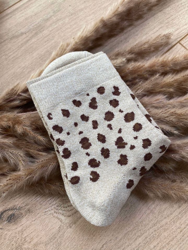 Chaussettes léopard femme